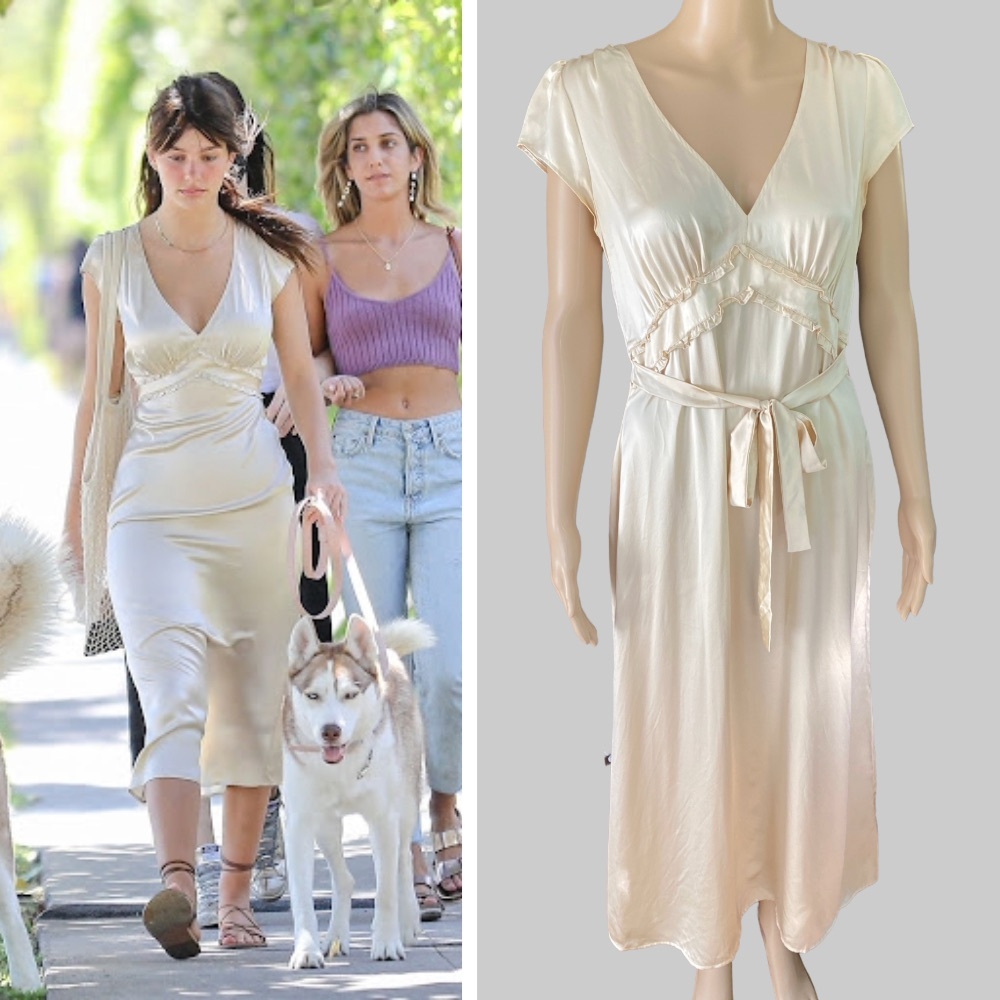 [SOLD] Reformation Kaye Silk Dress